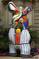 One of several colorful figures in Balboa Park. 'Nikon D70 Digital SLR' (Click for larger view)