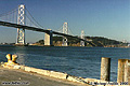Here is a shot of a portion of the San Francisco-Oakland Bay Bridge heading into Yerba Buena Island . San Francisco, CA 'Nikon F100 35mm SLR' (Click for larger view)